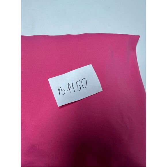 Lohla Sport The Laurie Chevron Top Long Sleeve Athletic Womens Sz M Pink White - Picture 11 of 11